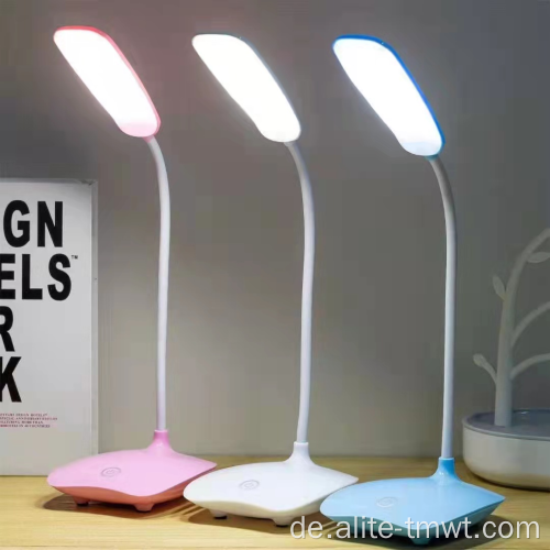 Dimmbare LED -Licht USB -Leseschischtischlampe